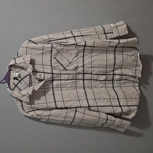 DIVIDED H&M Flannel top Cabincore Plaid